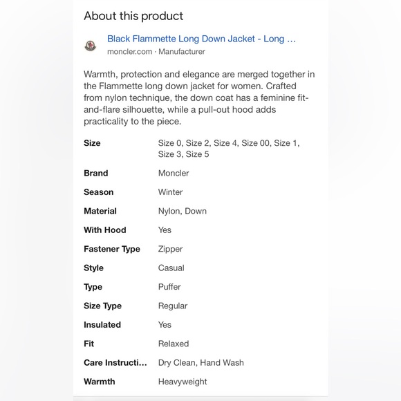 Authentic Moncler Flammette Puffer - Picture 14 of 15